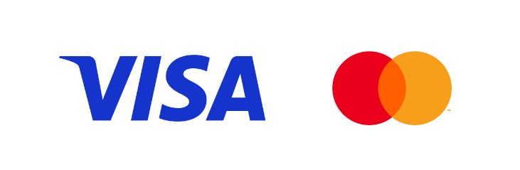 Visa and Mastercard logo